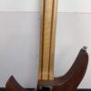 Used TARIO Maple Burl 6-String Electric Guitar with Lace Alumitone Humbucker Pickups Molten Orange - Image 15
