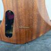 Used TARIO Maple Burl 6-String Electric Guitar with Lace Alumitone Humbucker Pickups Molten Orange - Image 18
