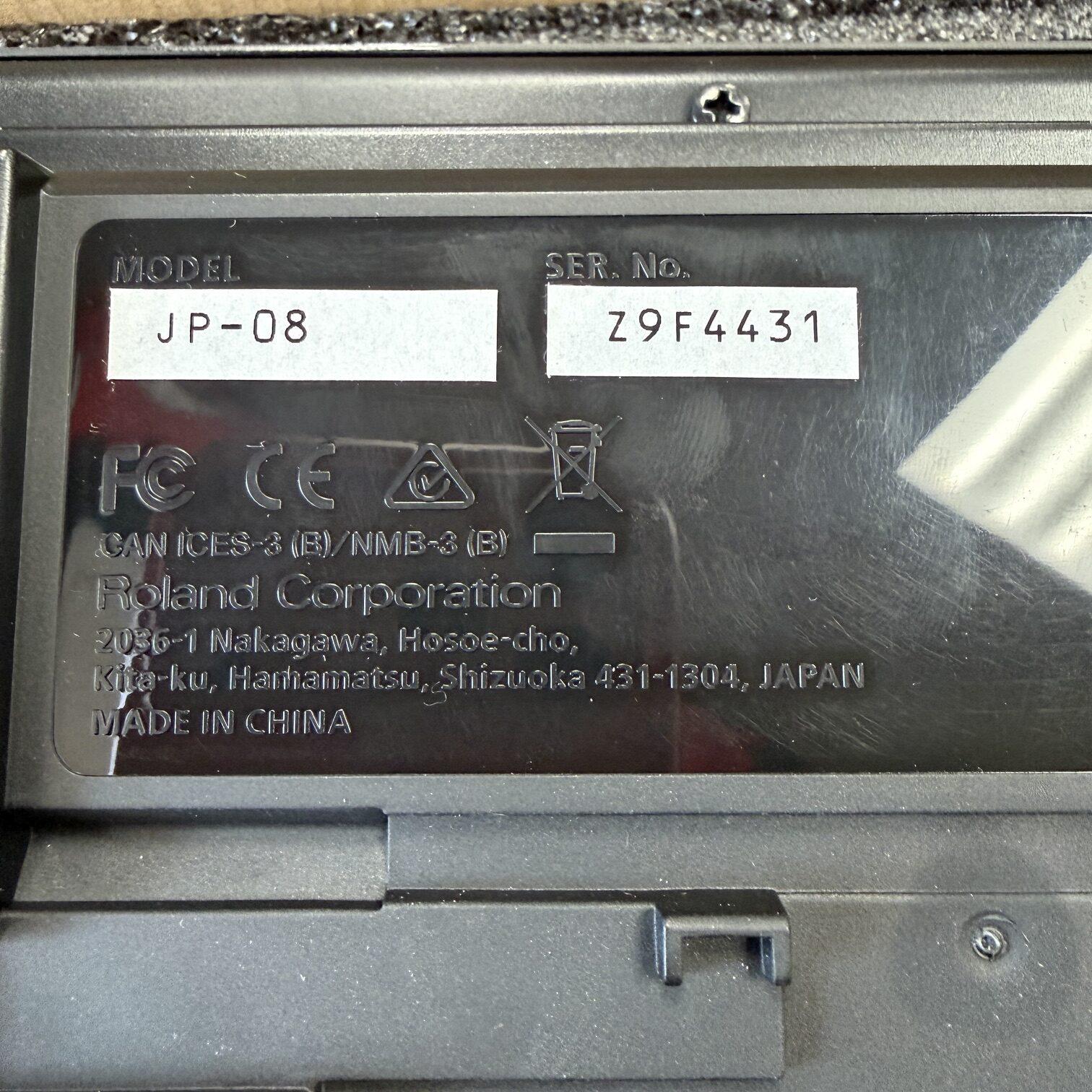 Used Roland JP-08 Boutique Series Synthesizer Synth Module with Original Box - Image 9