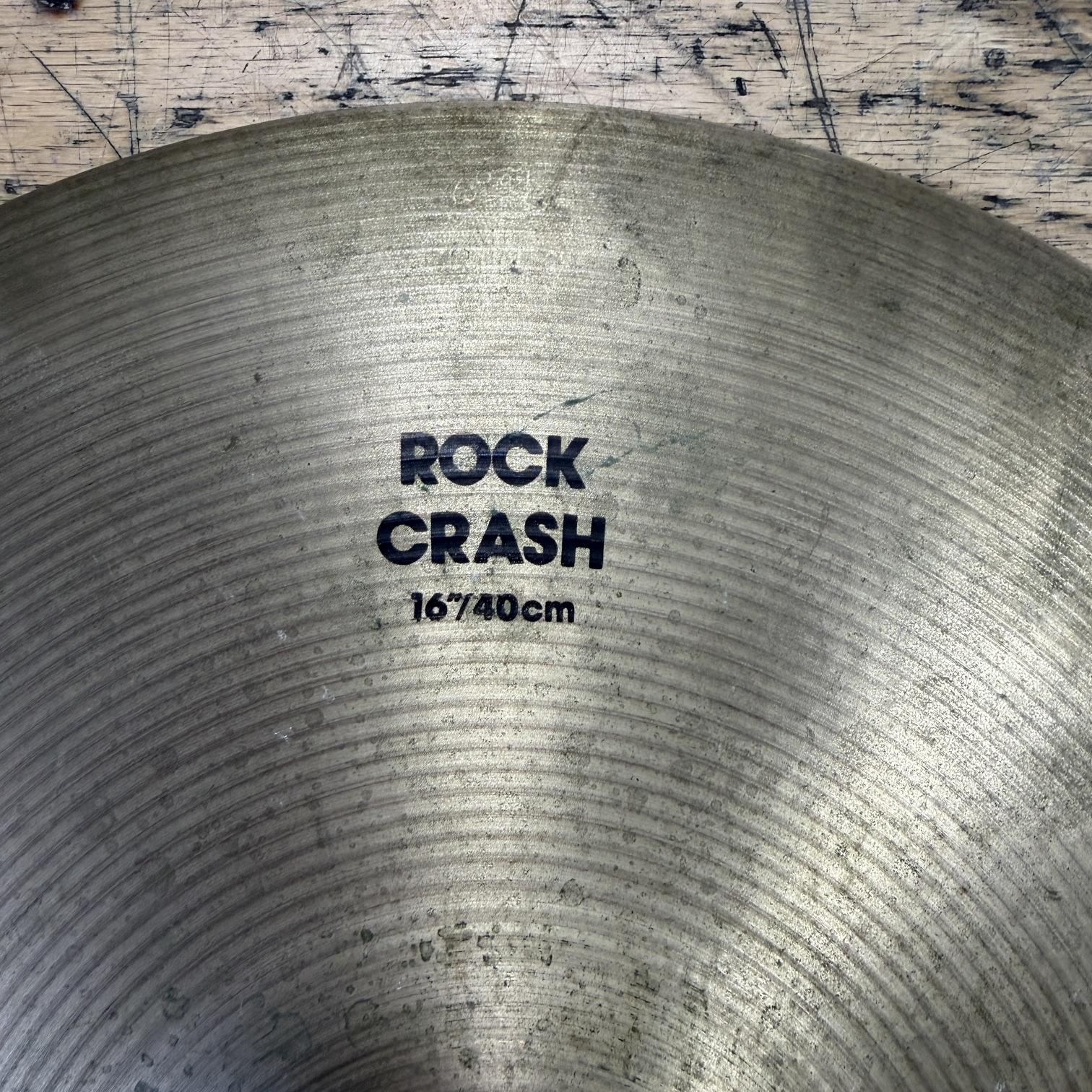 Used Zildjian A Avedis 16" Rock Crash Cymbal 1388 grams - Image 2