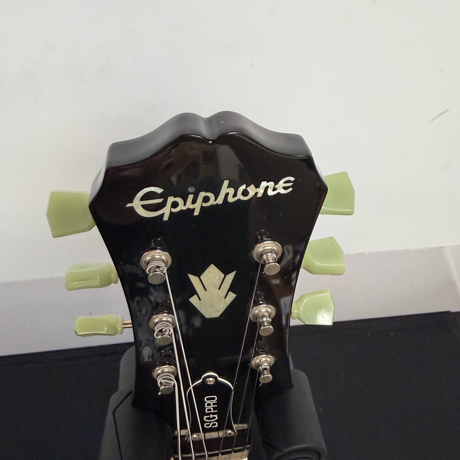 Used Epiphone SG Pro Limited Edition Custom Shop Electric Guitar 2012 - Image 2
