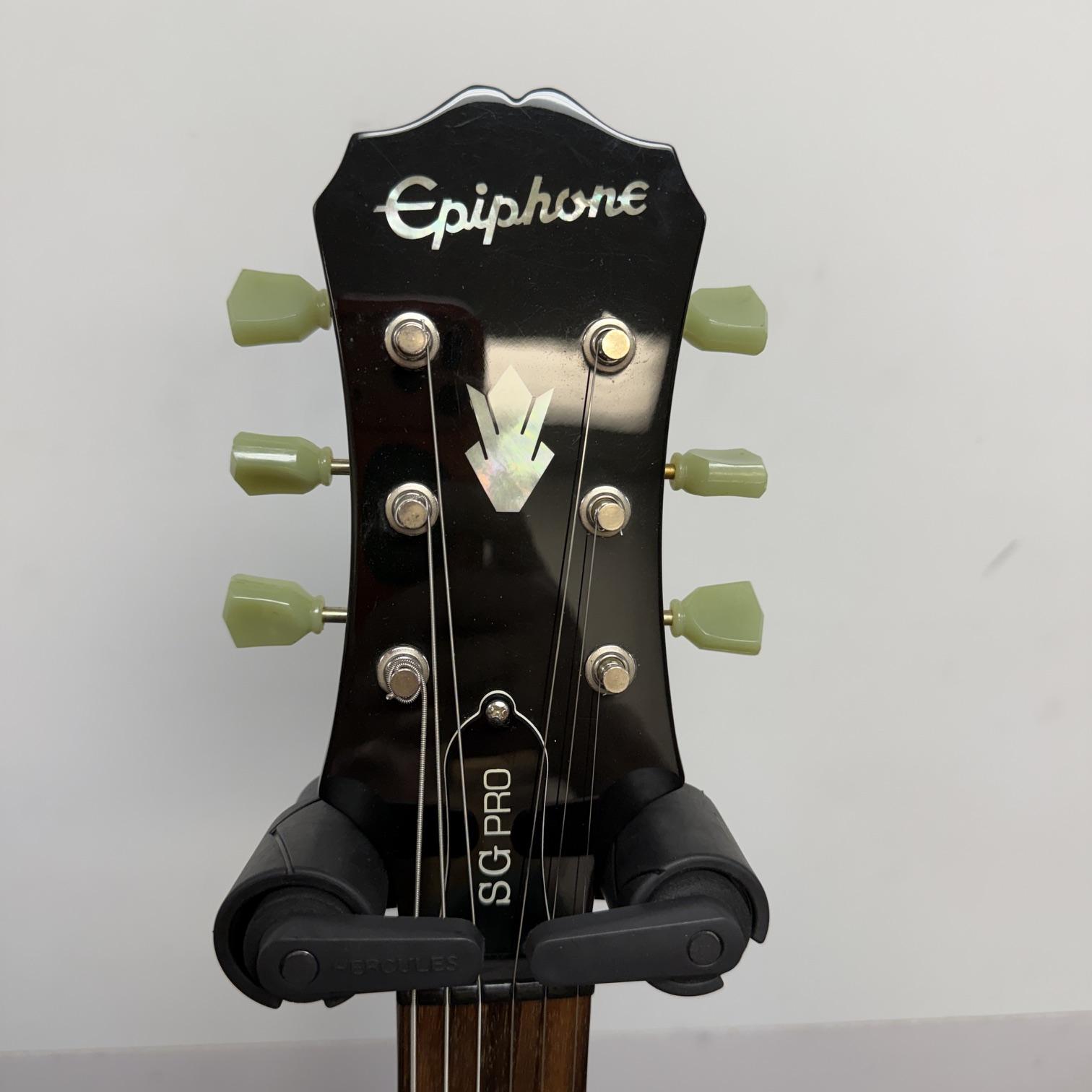 Used Epiphone SG Pro Limited Edition Custom Shop Electric Guitar 2012 - Image 3