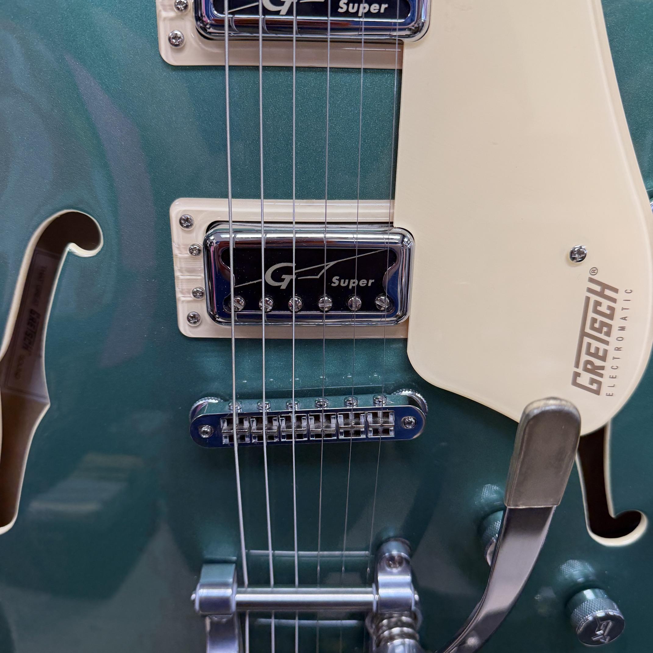 Used Gretsch Guitars G5622T Electromatic Center Block Double-Cut with Bigsby Semi Hollowbody Electric Guitar Made in Korea with Case 2017 Georgia Green - Image 9