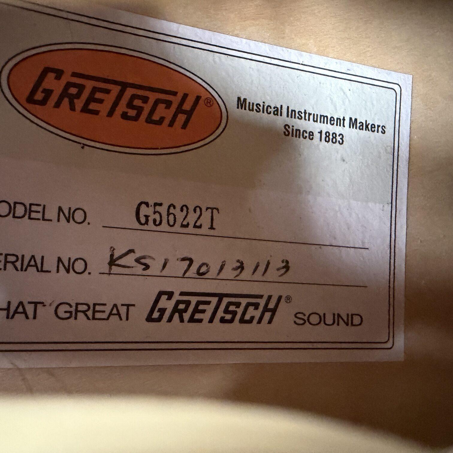 Used Gretsch Guitars G5622T Electromatic Center Block Double-Cut with Bigsby Semi Hollowbody Electric Guitar Made in Korea with Case 2017 Georgia Green - Image 13