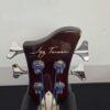 Used Jay Turser JTB-2B 4-String Semi-Hollow Body Electric Bass Guitar with Case - Image 3