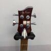 Used Jay Turser JTB-2B 4-String Semi-Hollow Body Electric Bass Guitar with Case - Image 4