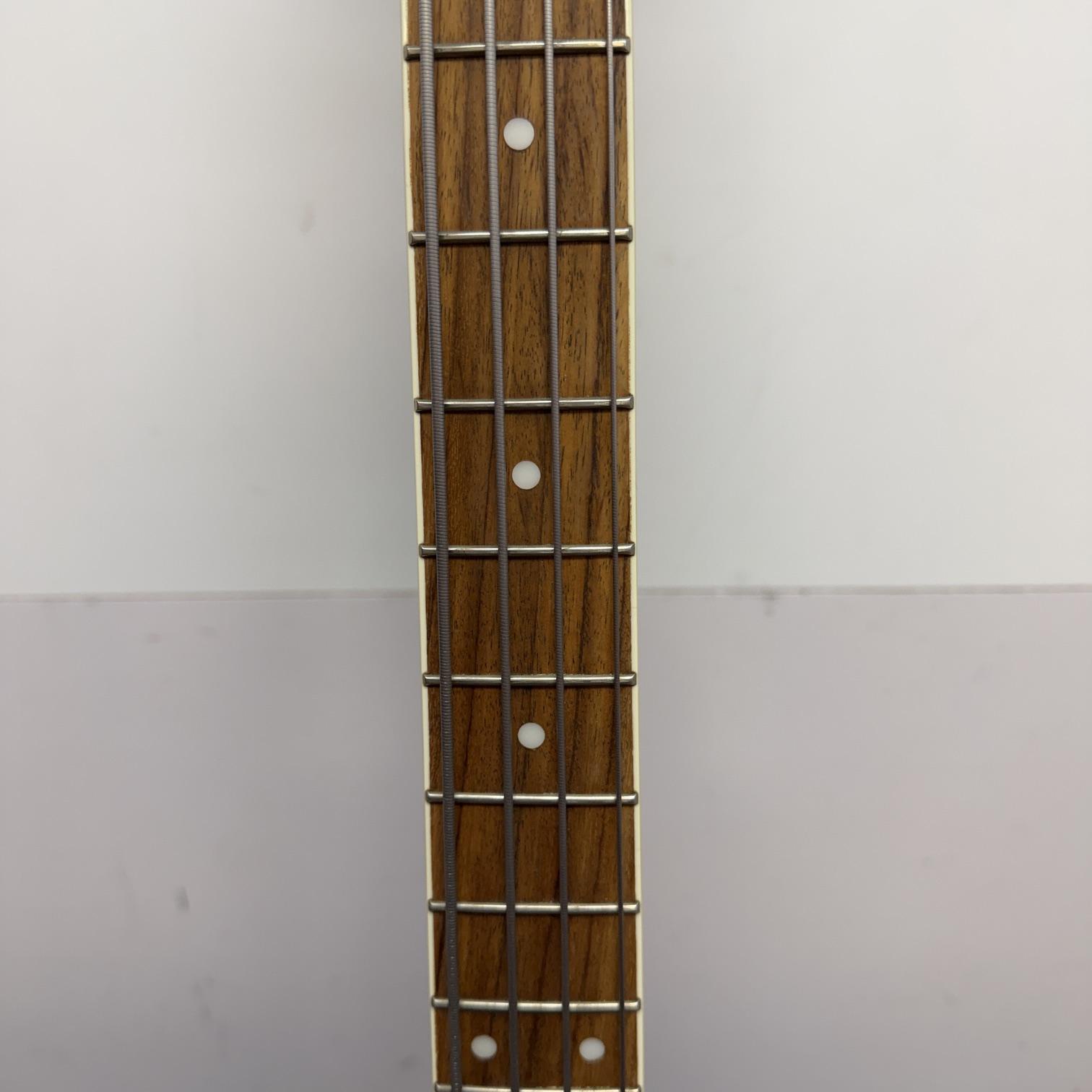 Used Jay Turser JTB-2B 4-String Semi-Hollow Body Electric Bass Guitar with Case - Image 6