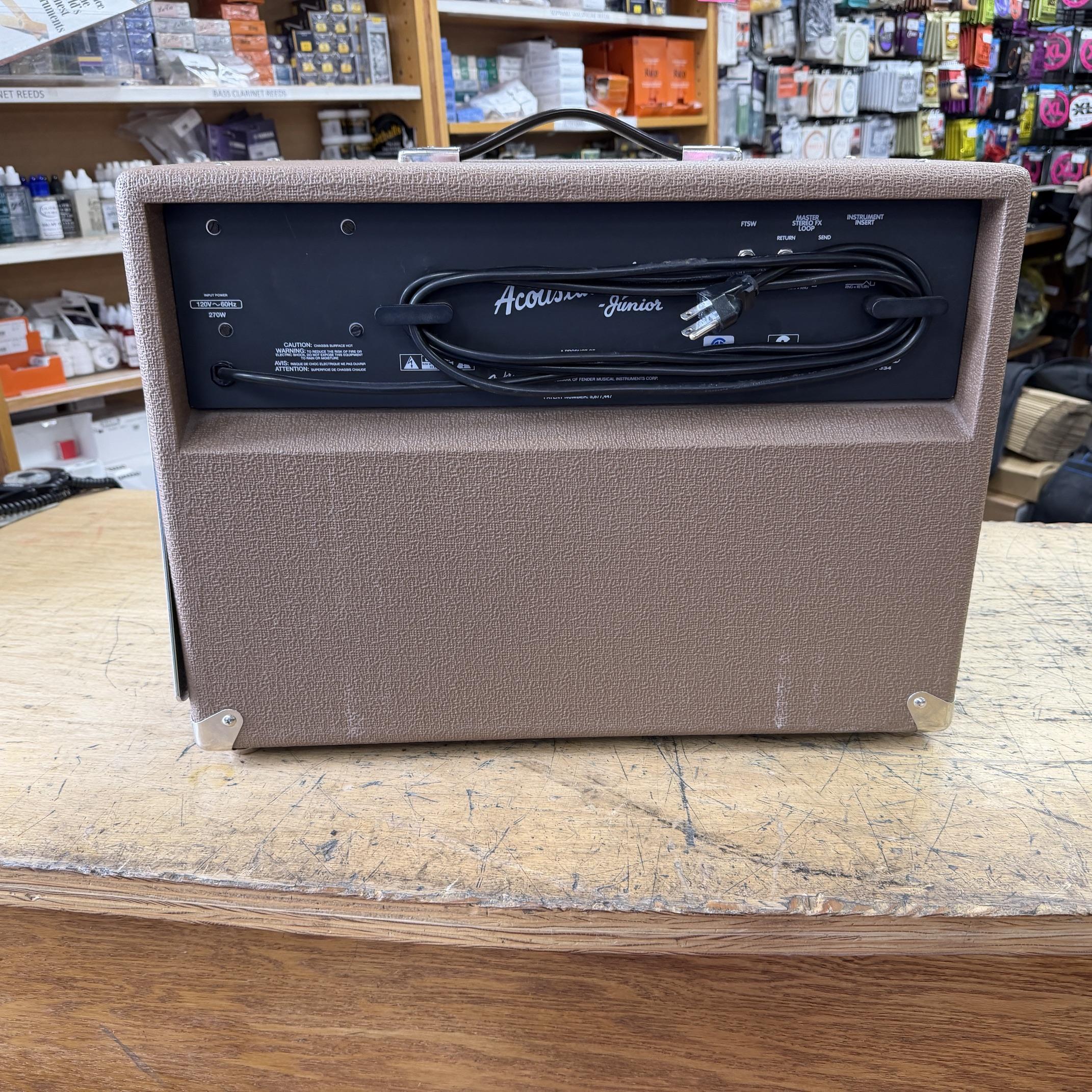 Used Fender Acoustasonic Junior Guitar Amp Amplifier - Image 8