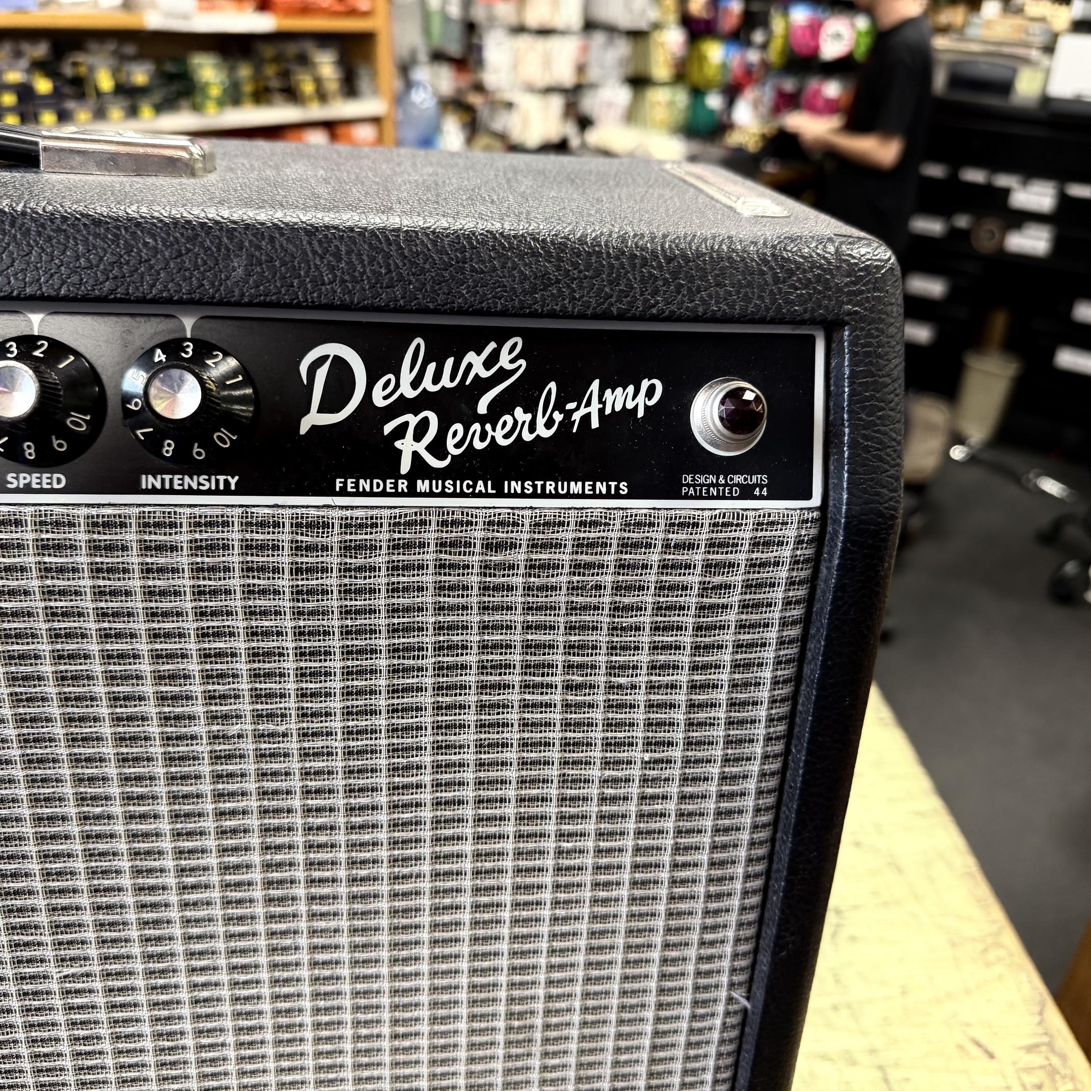 Used Fender 65 DELUXE REVERB Reissue Tube Guitar Amp Amplifier with Footswitch & Cover 2013 - Image 5