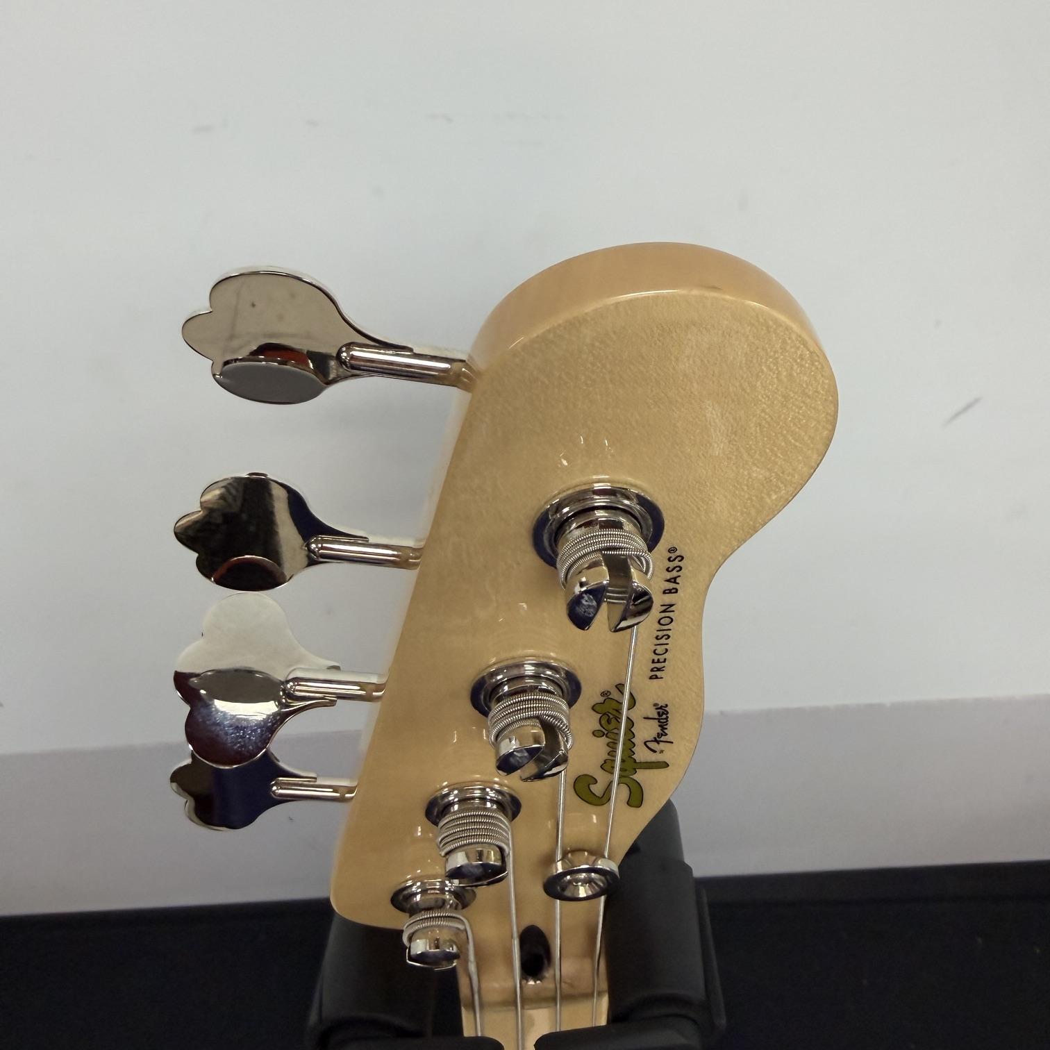 Used Squier Classic Vibe 50's Precision P Bass Electric Bass Guitar White Blonde 2019 - Image 2