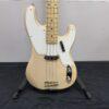 Used Squier Classic Vibe 50's Precision P Bass Electric Bass Guitar White Blonde 2019 - Image 6