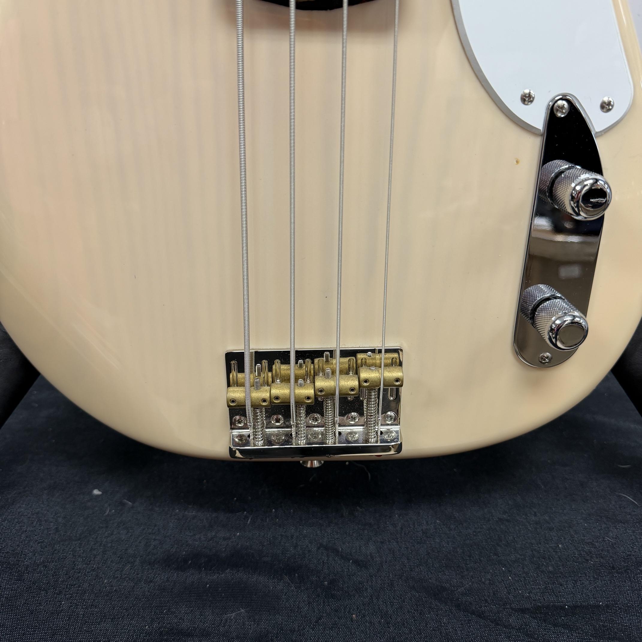 Used Squier Classic Vibe 50's Precision P Bass Electric Bass Guitar White Blonde 2019 - Image 8