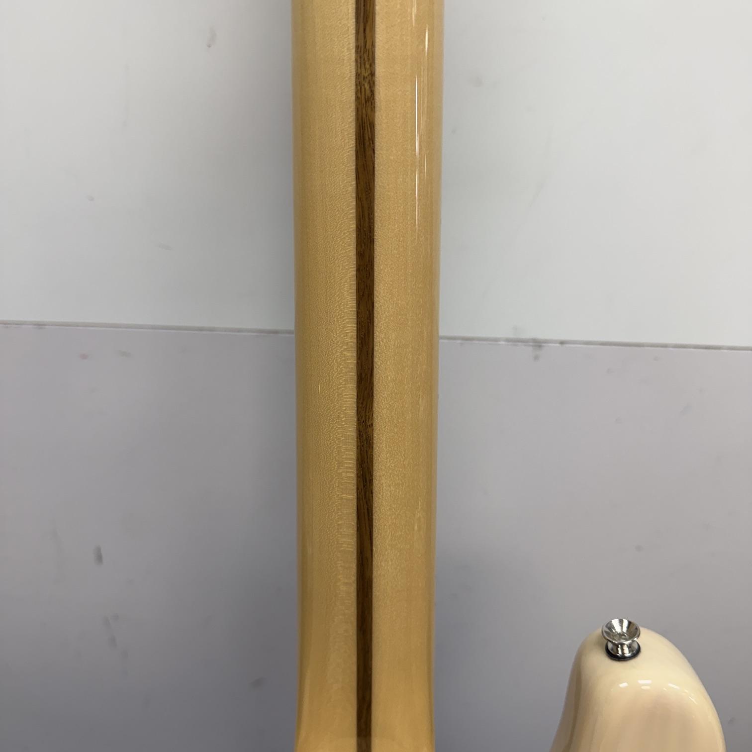 Used Squier Classic Vibe 50's Precision P Bass Electric Bass Guitar White Blonde 2019 - Image 16