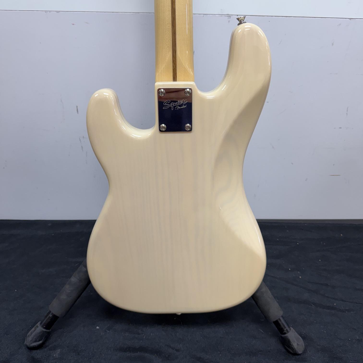 Used Squier Classic Vibe 50's Precision P Bass Electric Bass Guitar White Blonde 2019 - Image 17