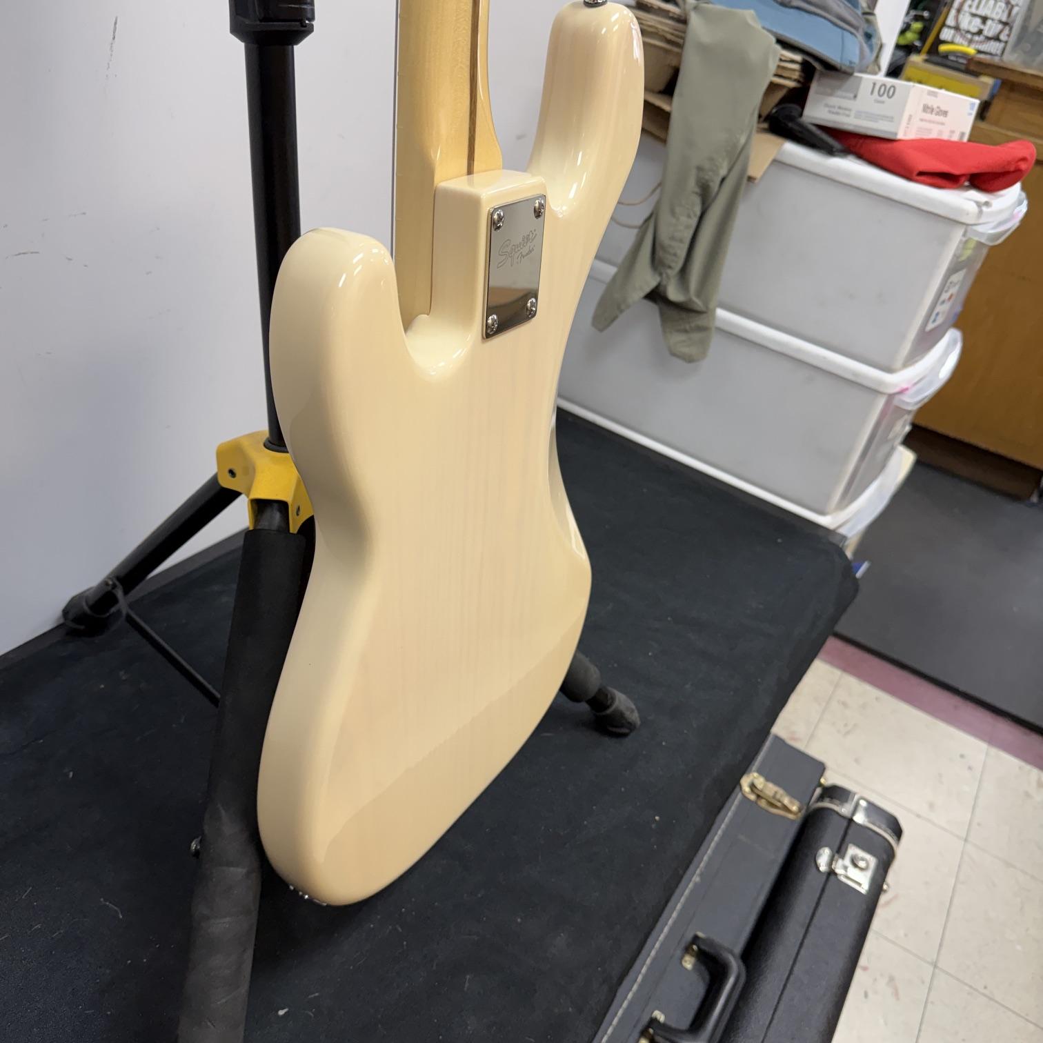 Used Squier Classic Vibe 50's Precision P Bass Electric Bass Guitar White Blonde 2019 - Image 18
