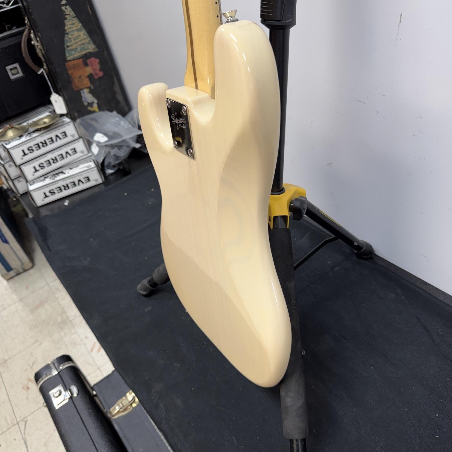 Used Squier Classic Vibe 50's Precision P Bass Electric Bass Guitar White Blonde 2019 - Image 19