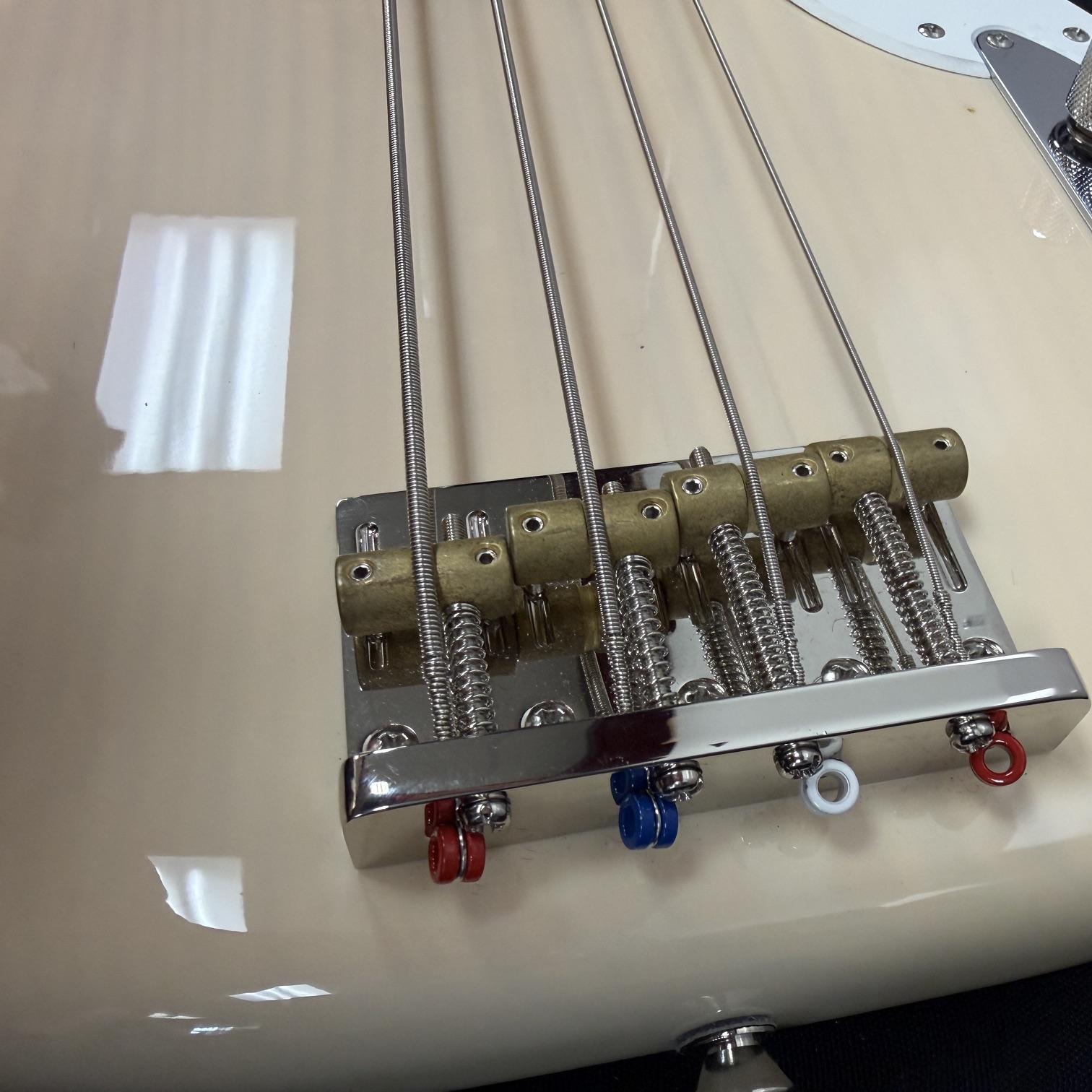 Used Squier Classic Vibe 50's Precision P Bass Electric Bass Guitar White Blonde 2019 - Image 22