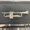 Used Bach TR-200 Silver Bb Trumpet with Pro Tec Case Just Serviced - Image 2
