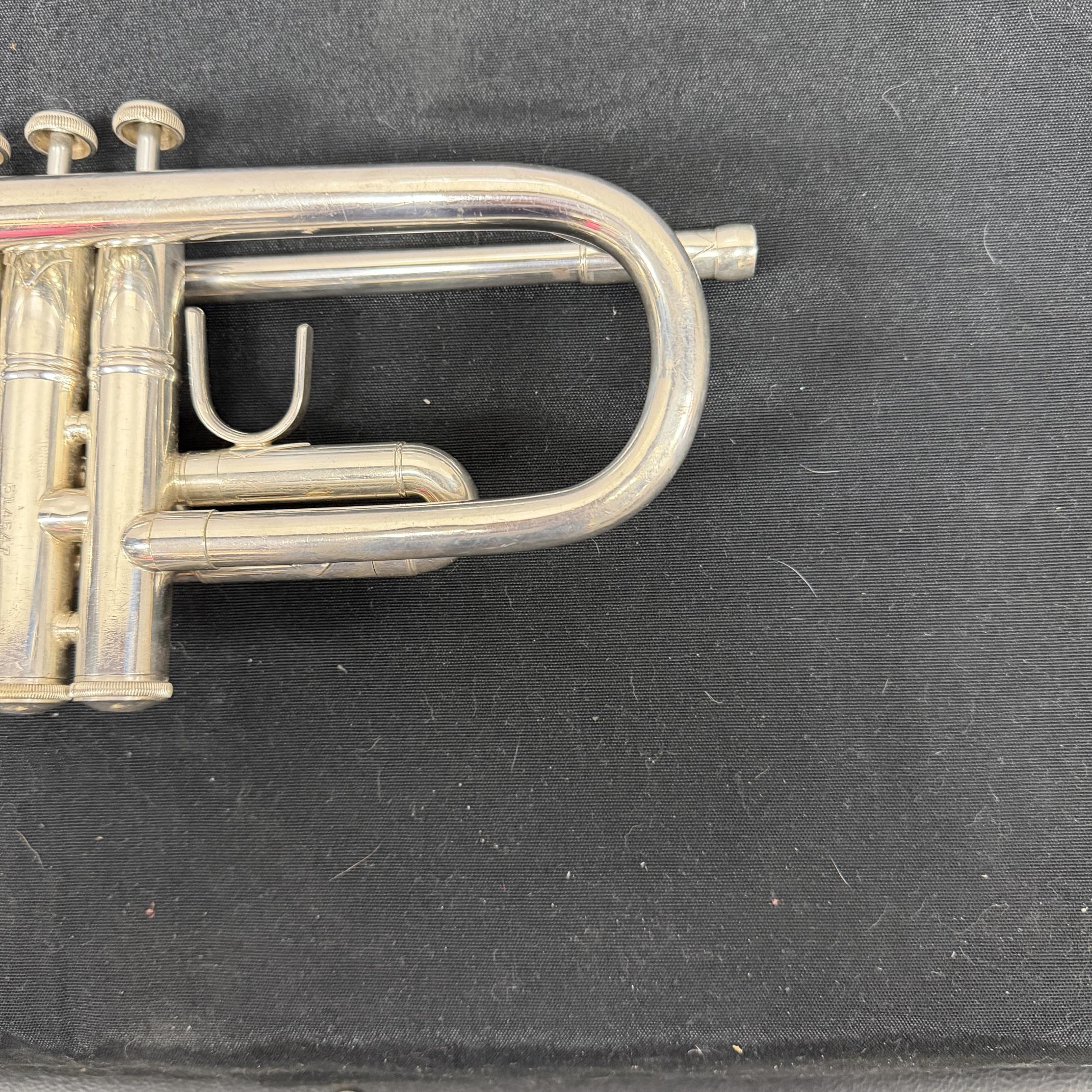 Used Bach TR-200 Silver Bb Trumpet with Pro Tec Case Just Serviced - Image 15