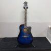 Used Ibanez V70CE-TBS Acoustic Electric Guitar Transparent Blue Sunburst
