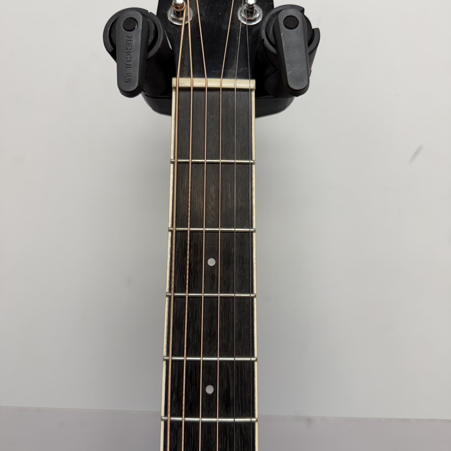 Used Ibanez V70CE-TBS Acoustic Electric Guitar Transparent Blue Sunburst - Image 4