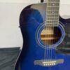 Used Ibanez V70CE-TBS Acoustic Electric Guitar Transparent Blue Sunburst - Image 9