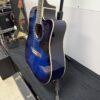 Used Ibanez V70CE-TBS Acoustic Electric Guitar Transparent Blue Sunburst - Image 13