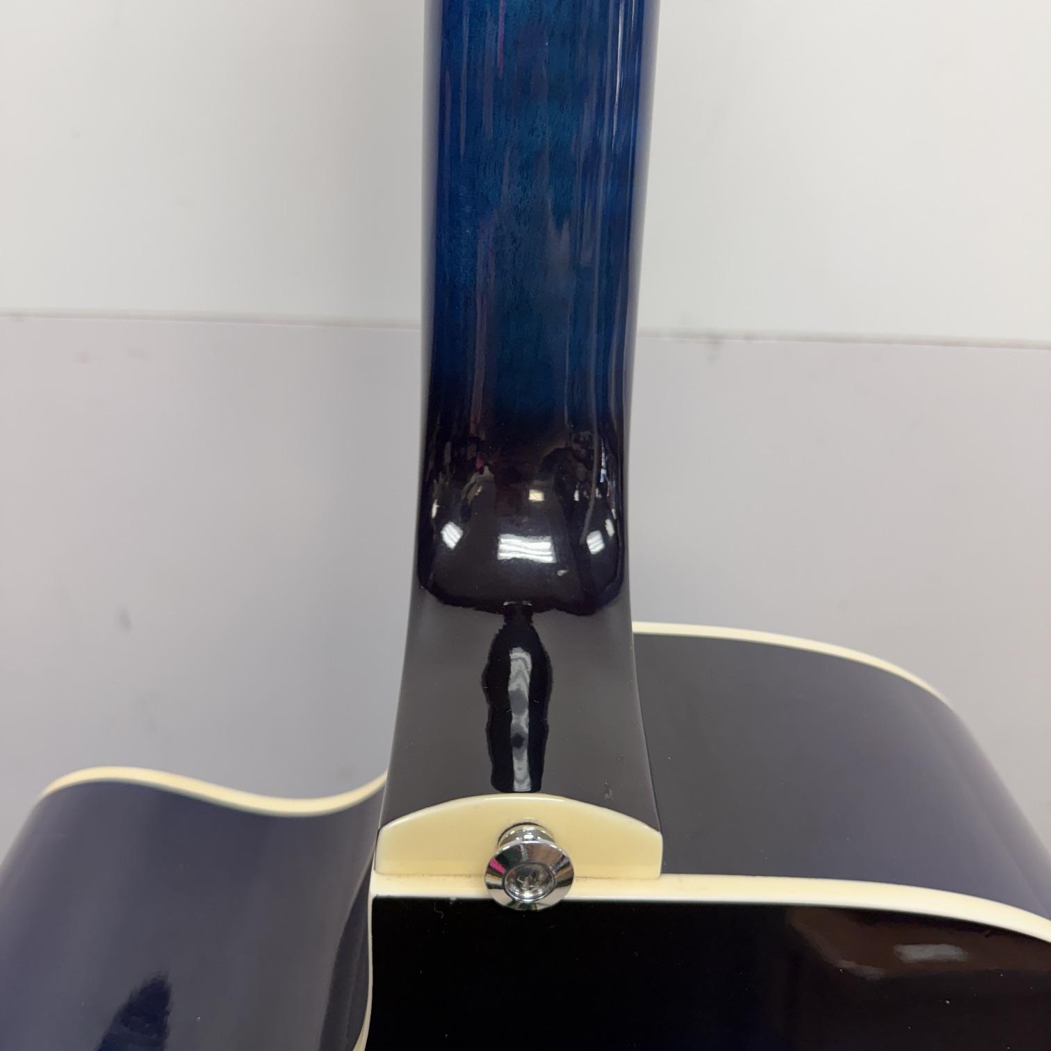 Used Ibanez V70CE-TBS Acoustic Electric Guitar Transparent Blue Sunburst - Image 18