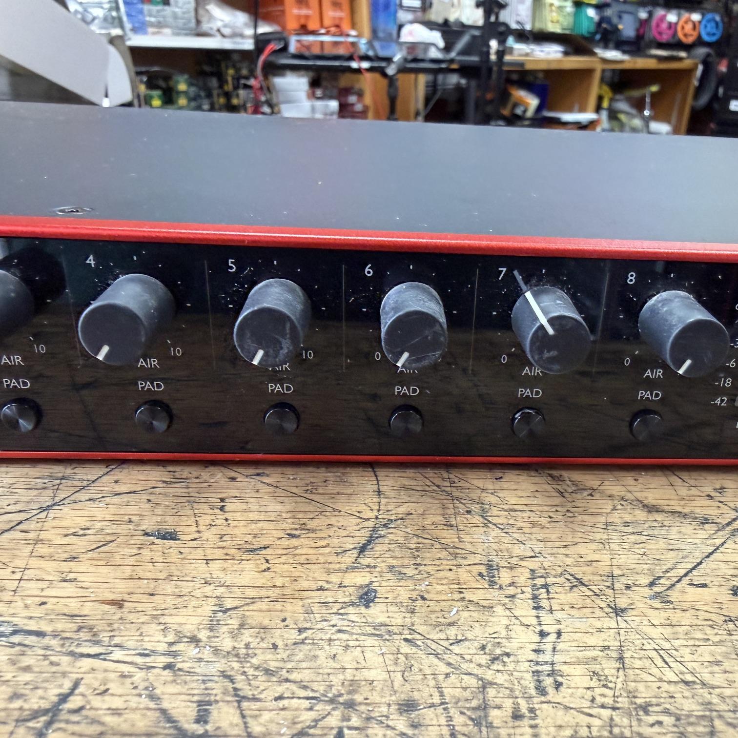 Focusrite Scarlett 18i20 3rd Gen USB Audio Interface with Original Box and Rack Ears - Image 5