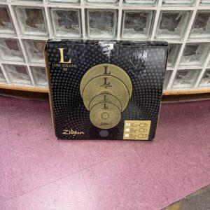 Used Zildjian Low Volume Cymbal Set in Box