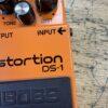 Vintage Boss DS-1 Distortion Guitar Pedal Black Label Made in Japan - Image 2