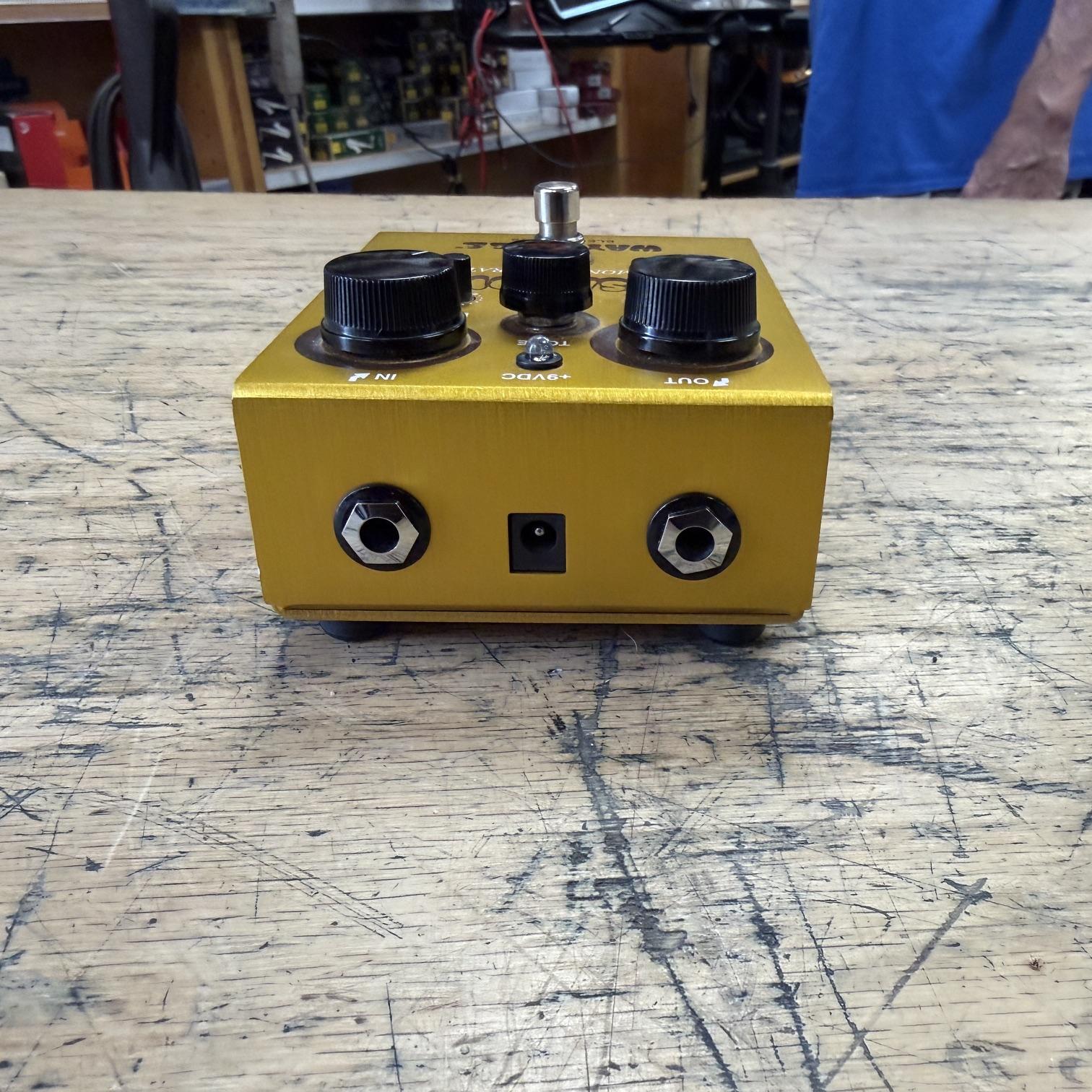Used Way Huge Fat Sandwich Harmonic Saturator Distortion Guitar Pedal Gold - Image 5