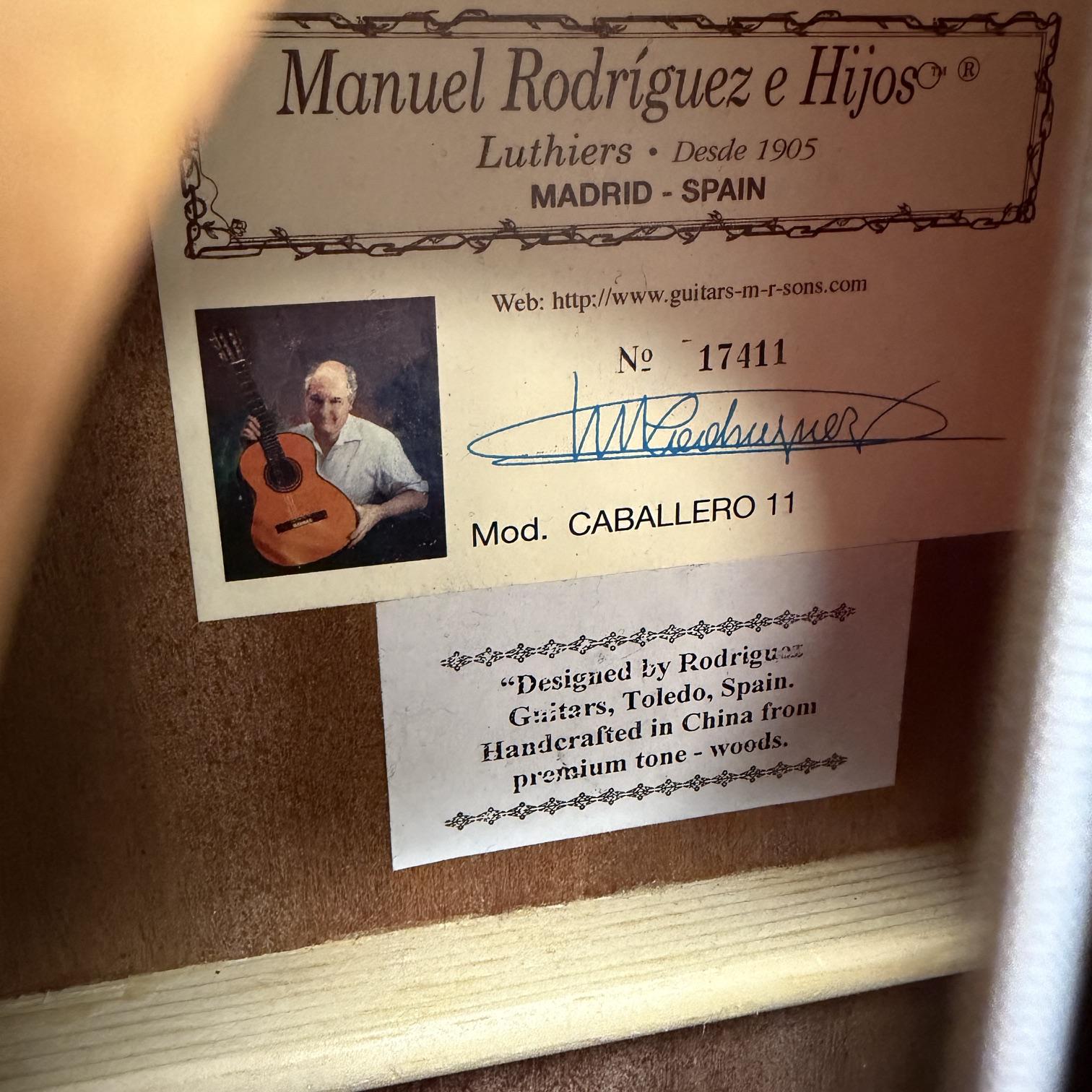 Used Manuel Rodriguez e Hijos Caballero 11 Classical Acoustic Guitar - Image 7