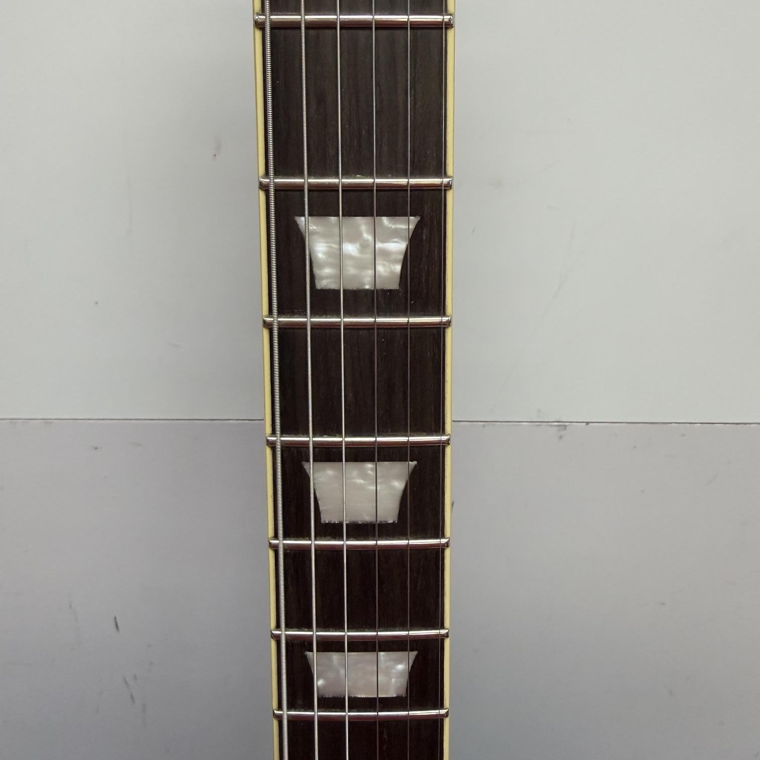 Used Vintage V100 Lemon Drop Les Paul-style Singlecut Electric Guitar with Wilkinson Pickups and Case - Image 6
