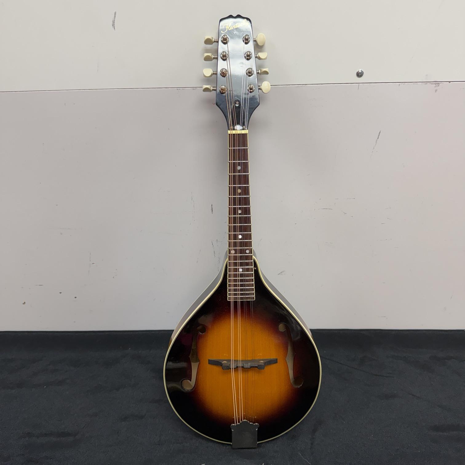 Used Kentucky KM-140 Standard A-Style Acoustic Mandolin with Case