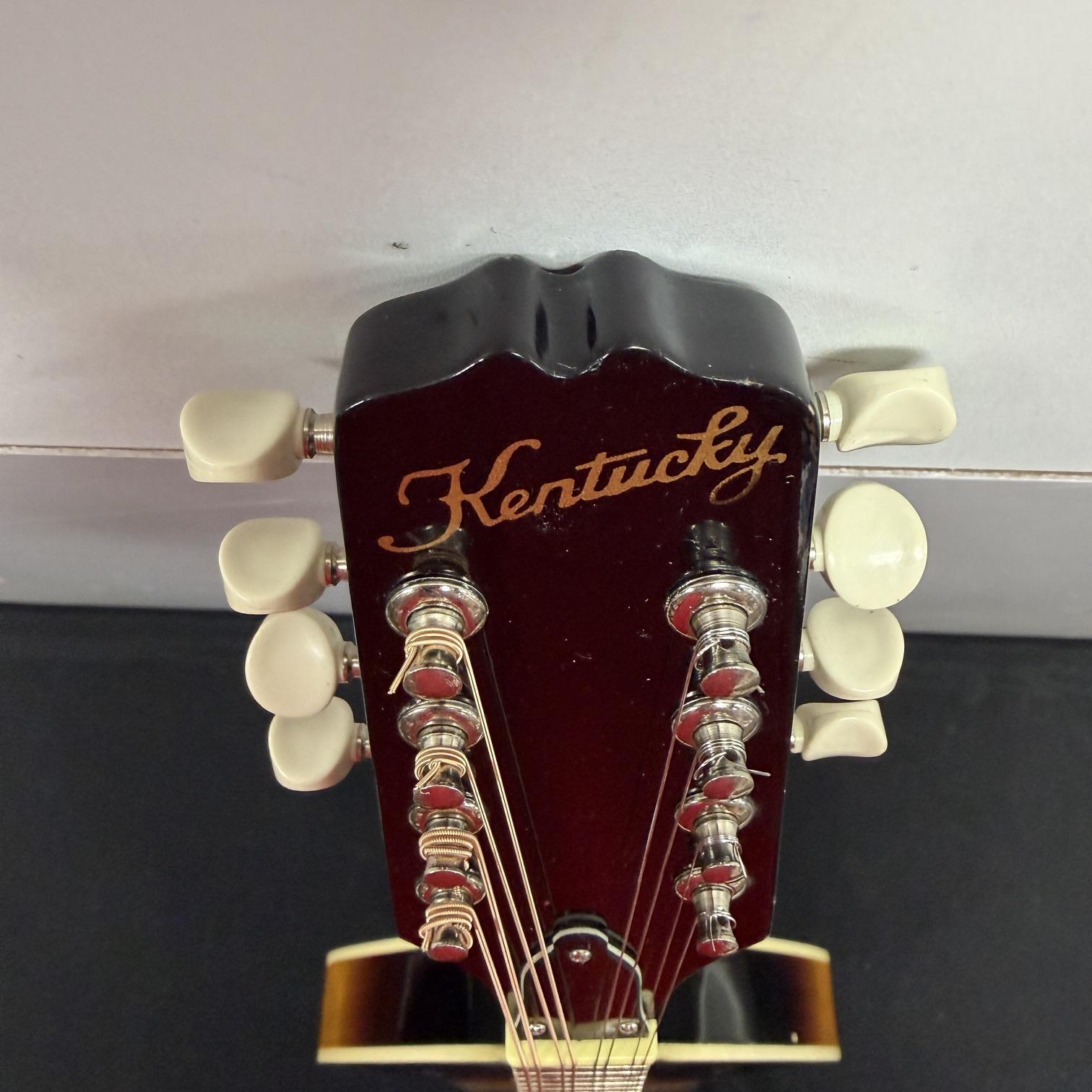 Used Kentucky KM-140 Standard A-Style Acoustic Mandolin with Case - Image 3
