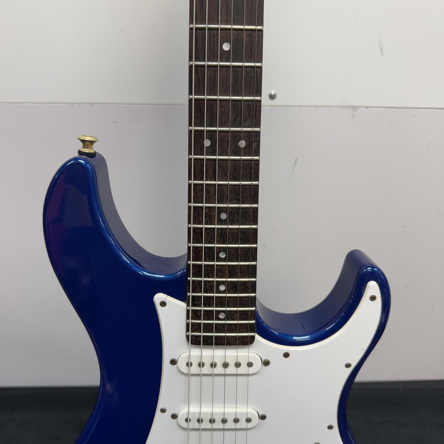 Used Yamaha PAC012 Pacifica Electric Guitar Metallic Blue - Image 6