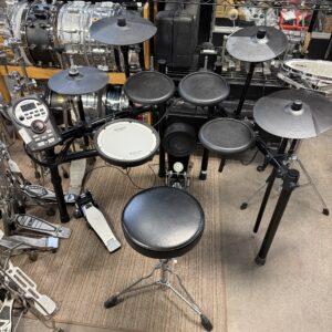 Used Roland V-Drums Electronic Drum Set TD-11 with Extras