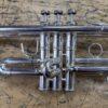 Used Bach Stradivarius Model 37 ML Bore Silver Bb Trumpet with Bach Case and Bach Mouthpiece Just Serviced - Image 4