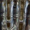 Used Bach Stradivarius Model 37 ML Bore Silver Bb Trumpet with Bach Case and Bach Mouthpiece Just Serviced - Image 5