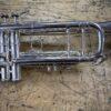 Used Bach Stradivarius Model 37 ML Bore Silver Bb Trumpet with Bach Case and Bach Mouthpiece Just Serviced - Image 6