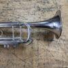 Used Bach Stradivarius Model 37 ML Bore Silver Bb Trumpet with Bach Case and Bach Mouthpiece Just Serviced - Image 7