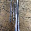 Used Bach Stradivarius Model 37 ML Bore Silver Bb Trumpet with Bach Case and Bach Mouthpiece Just Serviced - Image 16