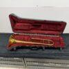 Vintage King 3B Concert Bb Tenor Trombone with SKB Case Just Serviced 1955-1965