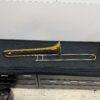 Vintage King 3B Concert Bb Tenor Trombone with SKB Case Just Serviced 1955-1965 - Image 2