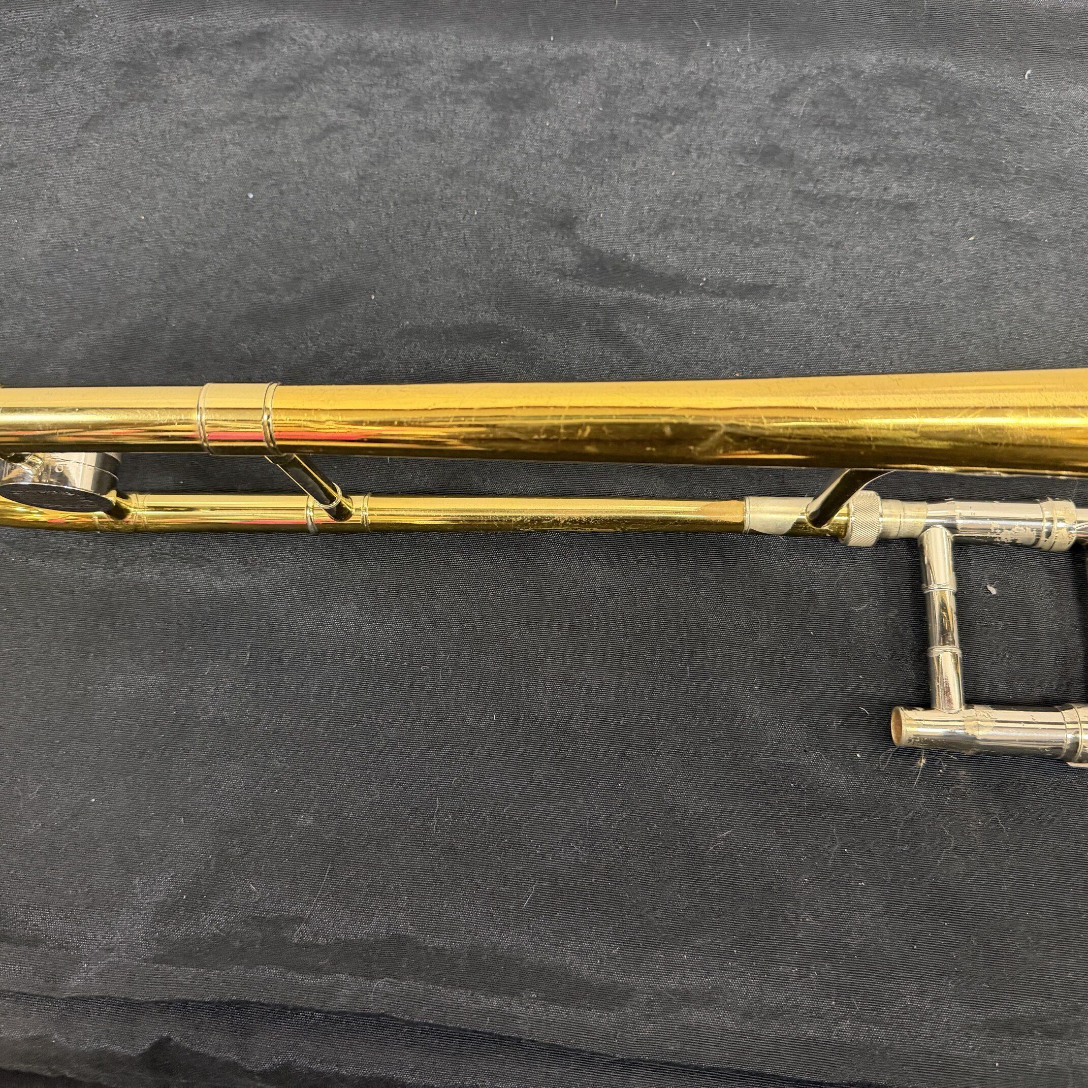 Vintage King 3B Concert Bb Tenor Trombone with SKB Case Just Serviced 1955-1965 - Image 8