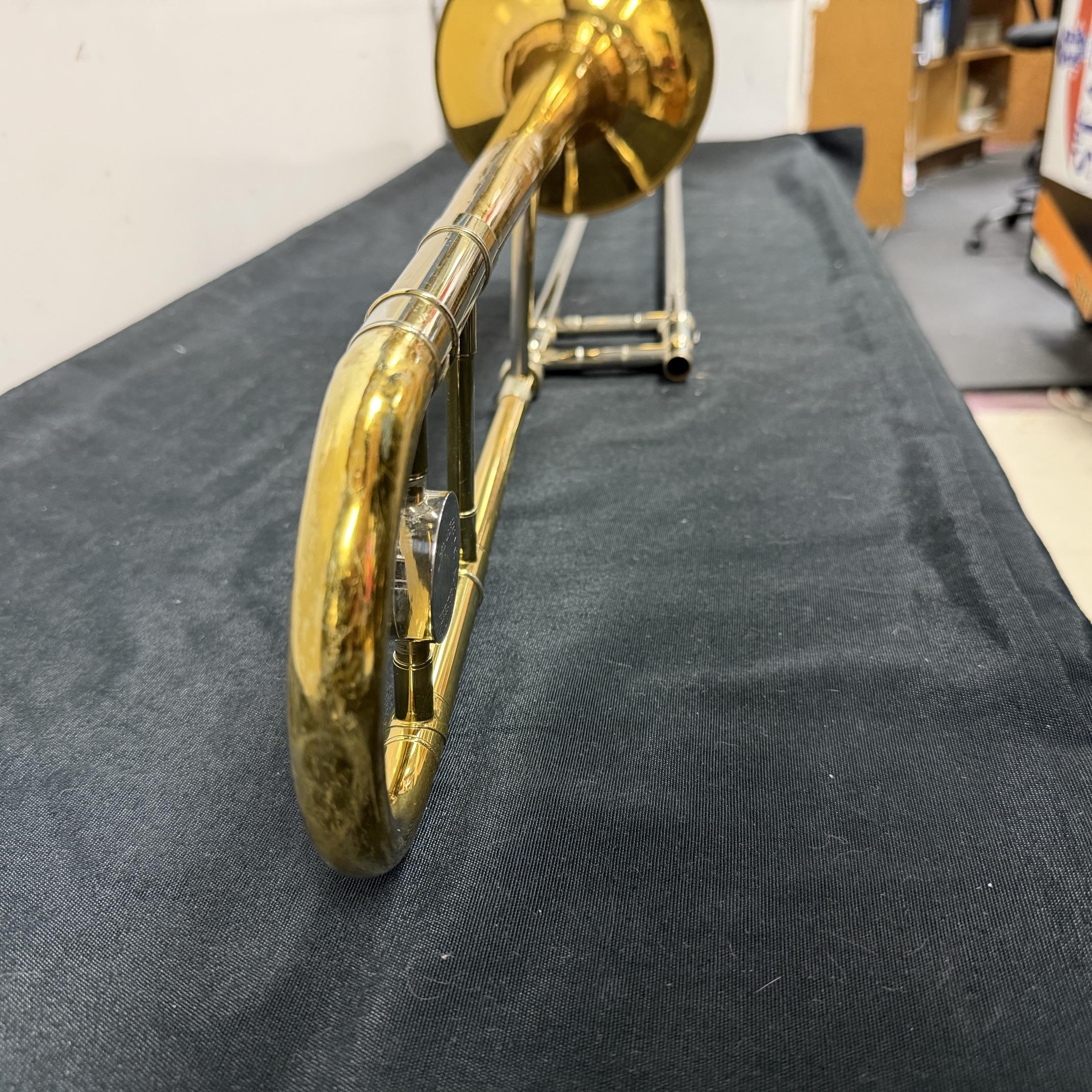 Vintage King 3B Concert Bb Tenor Trombone with SKB Case Just Serviced 1955-1965 - Image 10