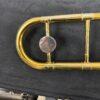 Vintage King 3B Concert Bb Tenor Trombone with SKB Case Just Serviced 1955-1965 - Image 12