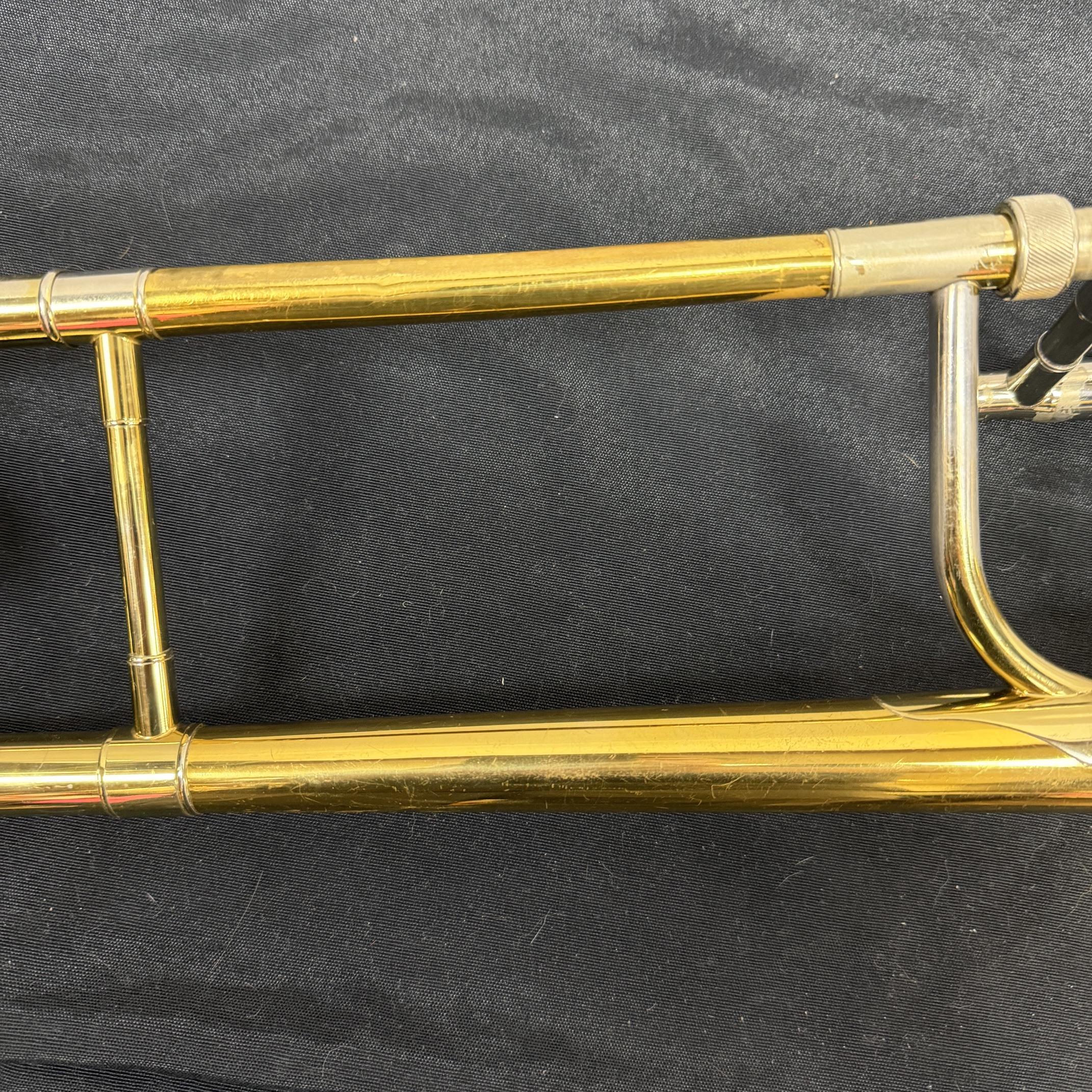 Vintage King 3B Concert Bb Tenor Trombone with SKB Case Just Serviced 1955-1965 - Image 13