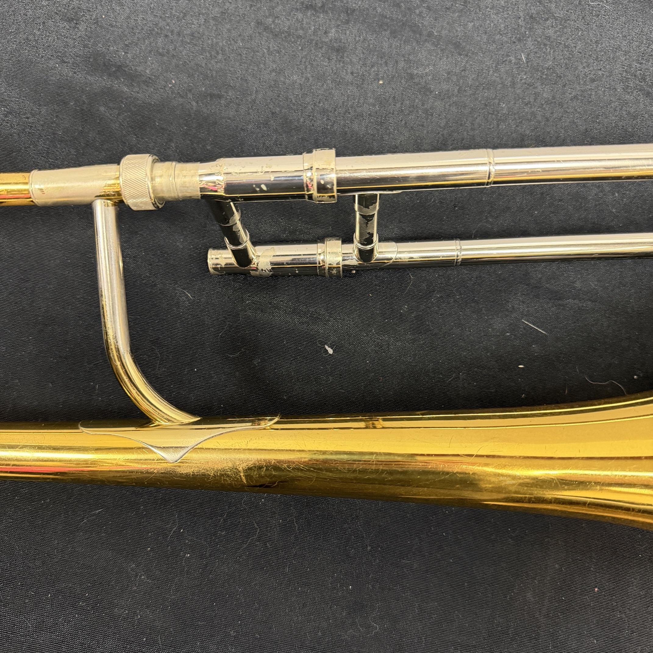 Vintage King 3B Concert Bb Tenor Trombone with SKB Case Just Serviced 1955-1965 - Image 14